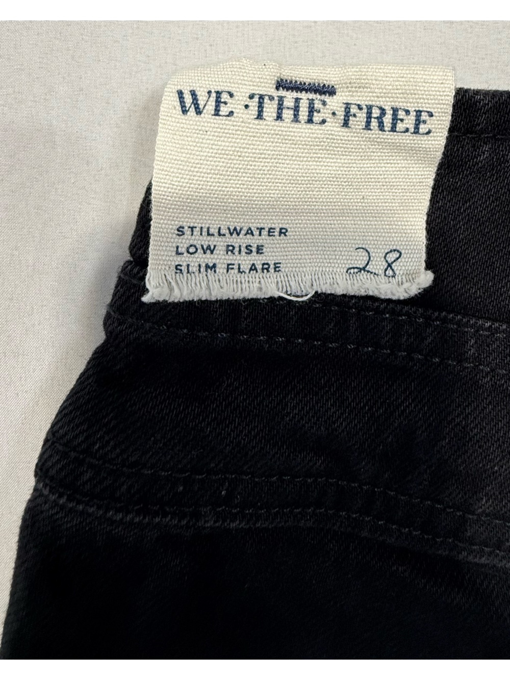 We The Free Free People Stillwater Low Rise Slim Flare